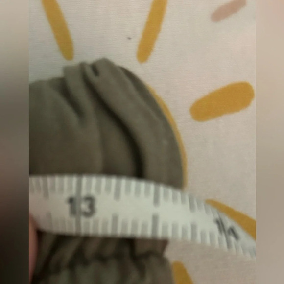 Japna Womens Army Green Multi pocket Drawstring Elastic Waist Joggers Sz Medium - Picture 5 of 13